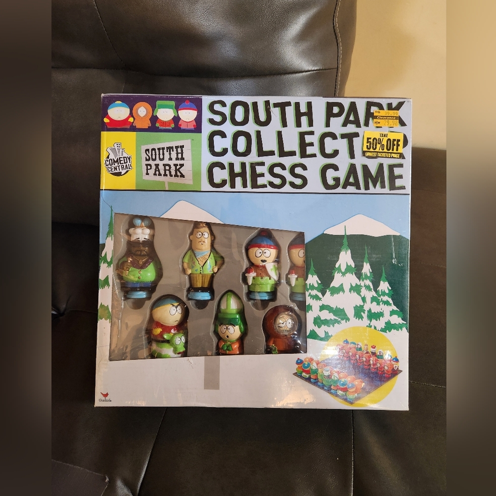 New 2004 South Park Chess Set